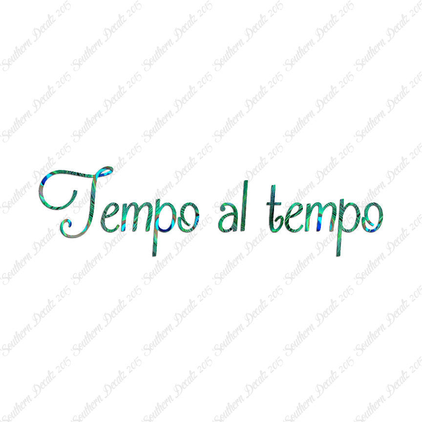 Italian Temo Al Tempo