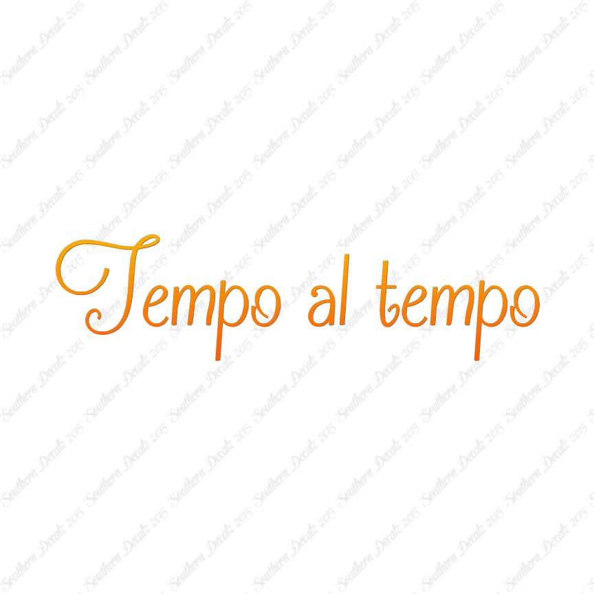 Italian Temo Al Tempo