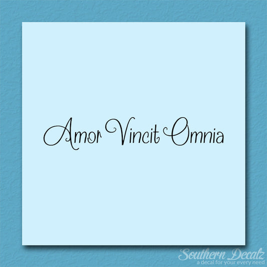 Latin Amor Vincit Omnia