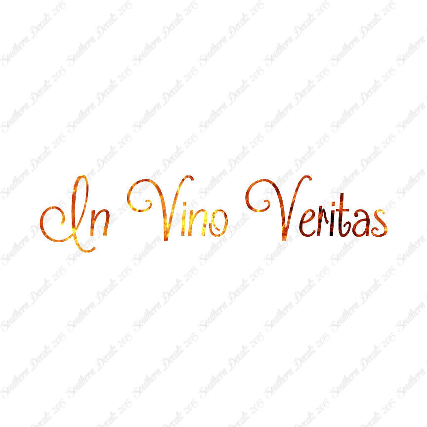 Latin In Vino Veritas