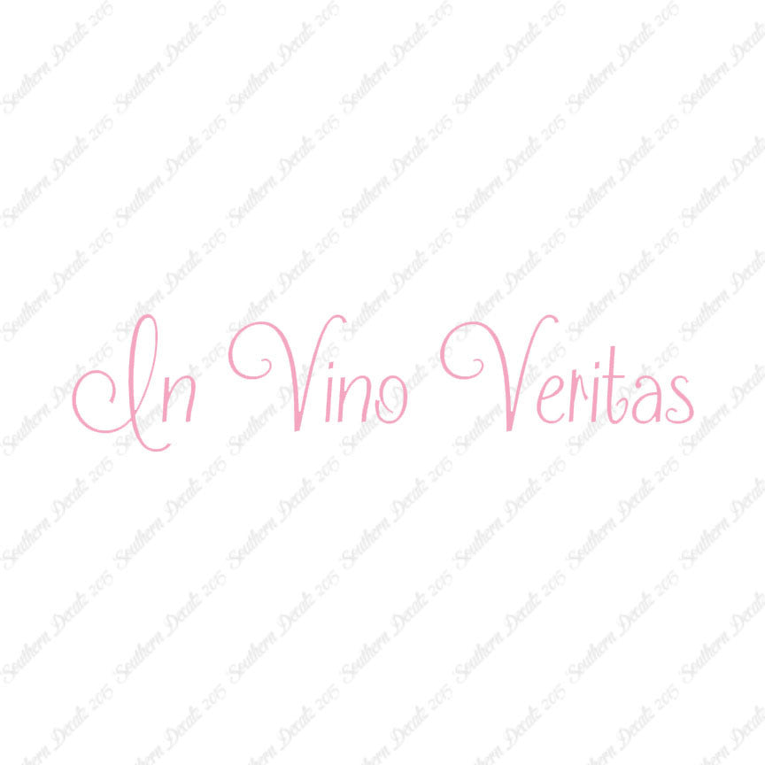 Latin In Vino Veritas