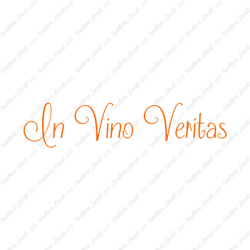 Latin In Vino Veritas