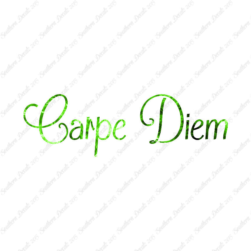Latin Carpe Diem