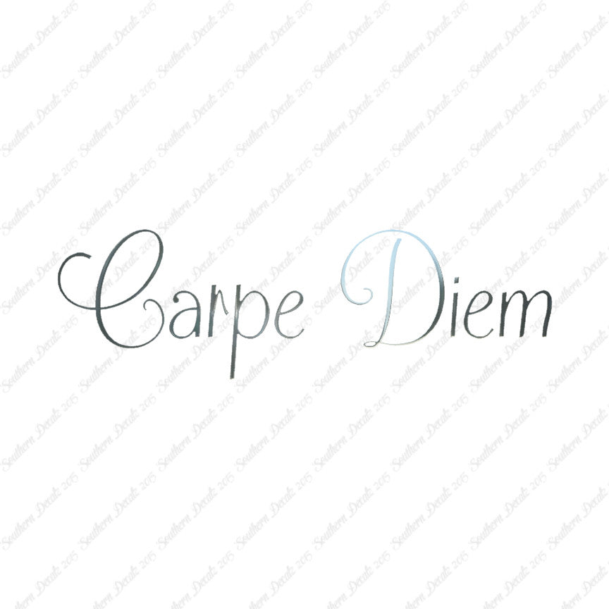 Latin Carpe Diem