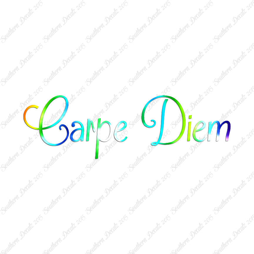 Latin Carpe Diem
