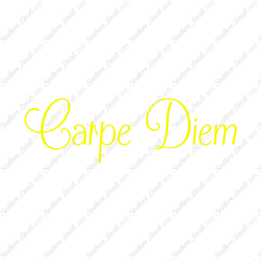 Latin Carpe Diem