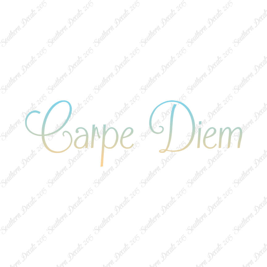 Latin Carpe Diem