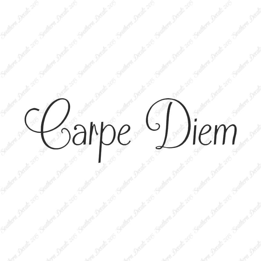 Latin Carpe Diem