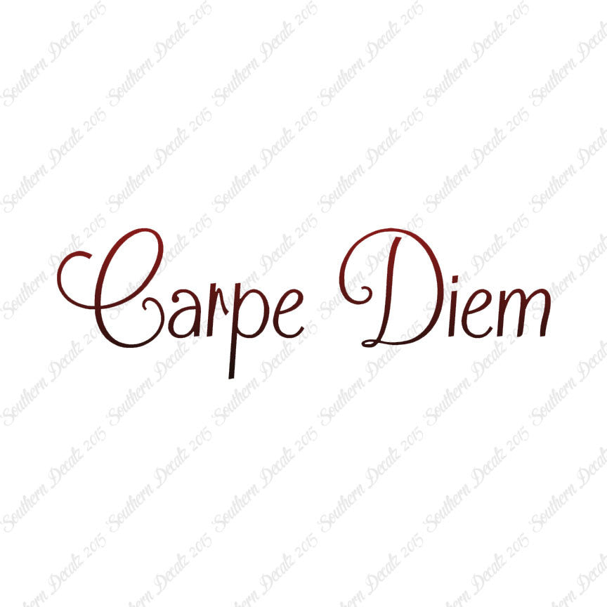 Latin Carpe Diem