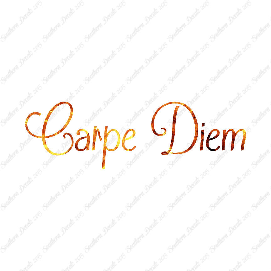 Latin Carpe Diem