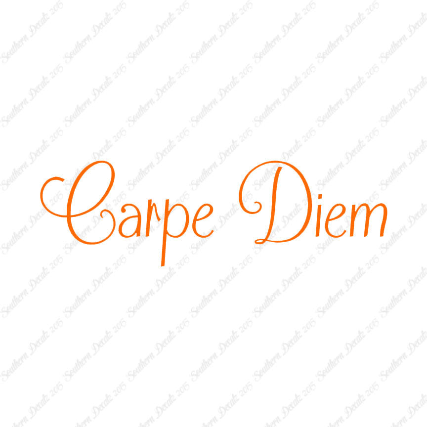 Latin Carpe Diem