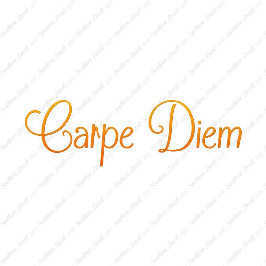 Latin Carpe Diem
