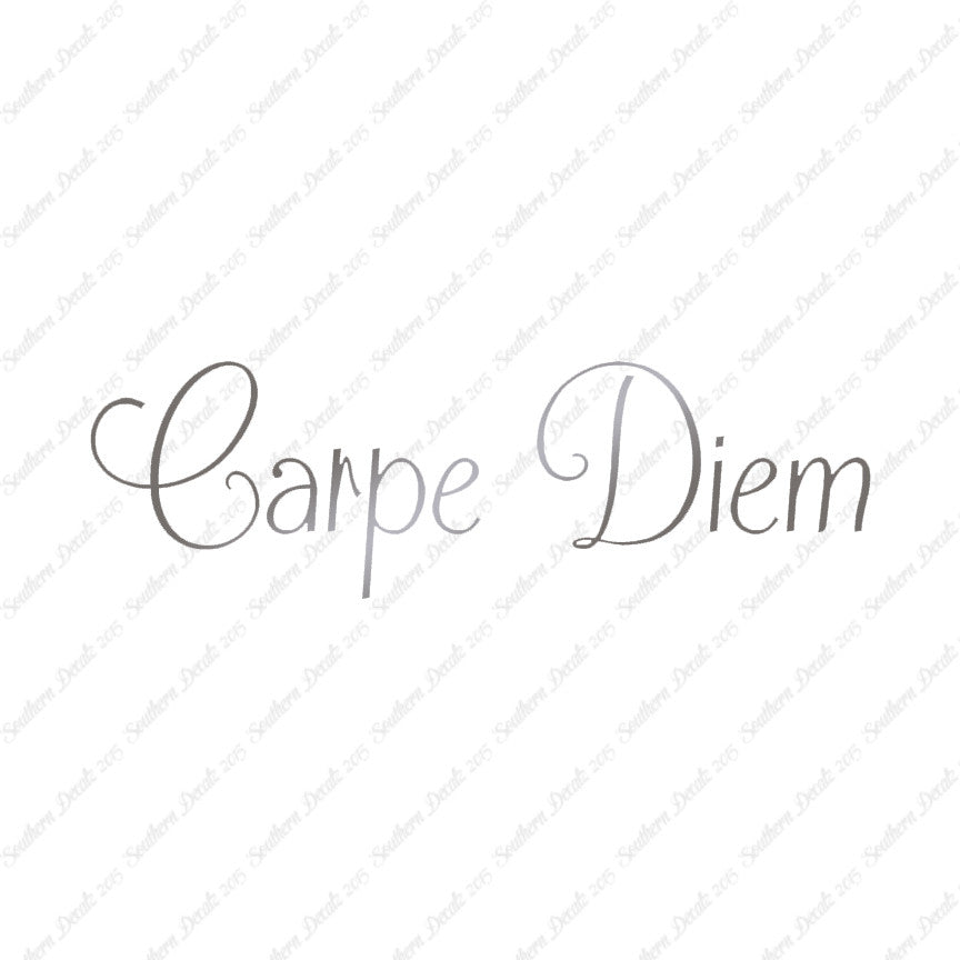 Latin Carpe Diem
