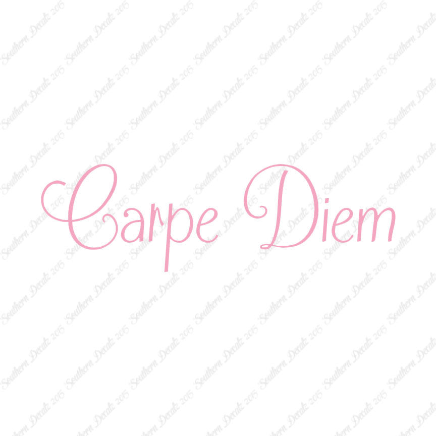 Latin Carpe Diem