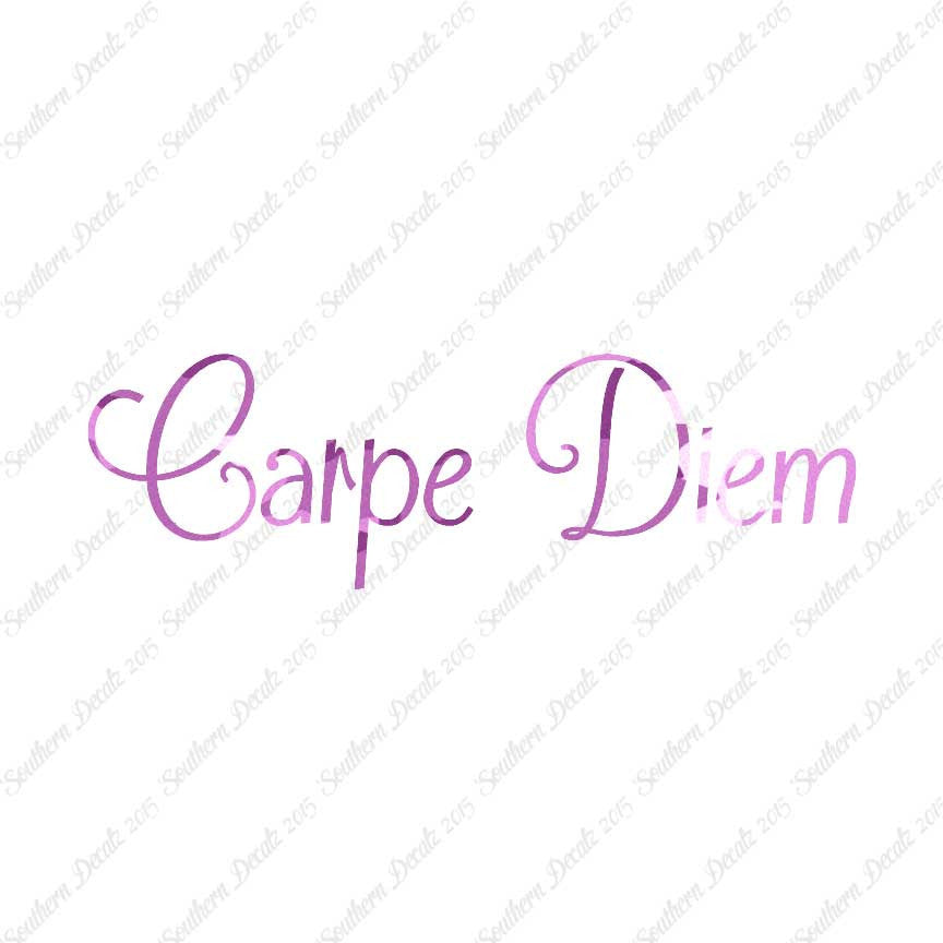 Latin Carpe Diem