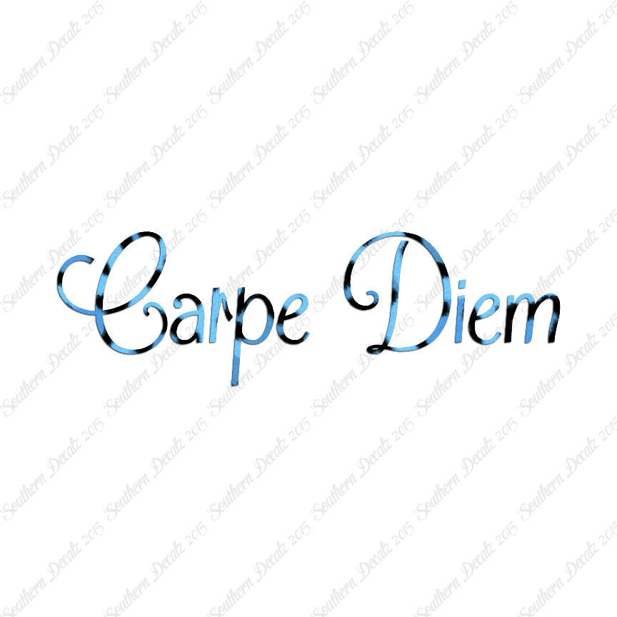 Latin Carpe Diem