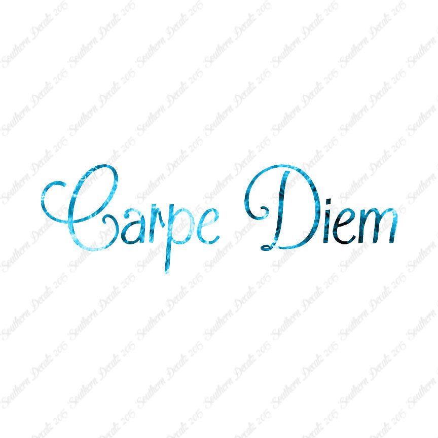Latin Carpe Diem