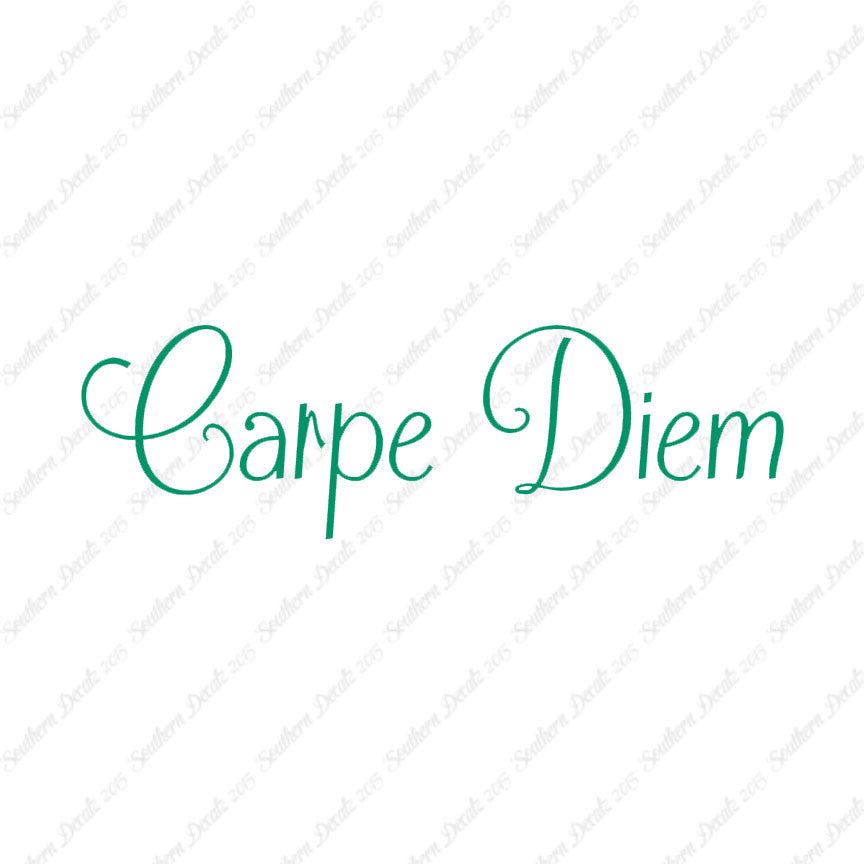 Latin Carpe Diem