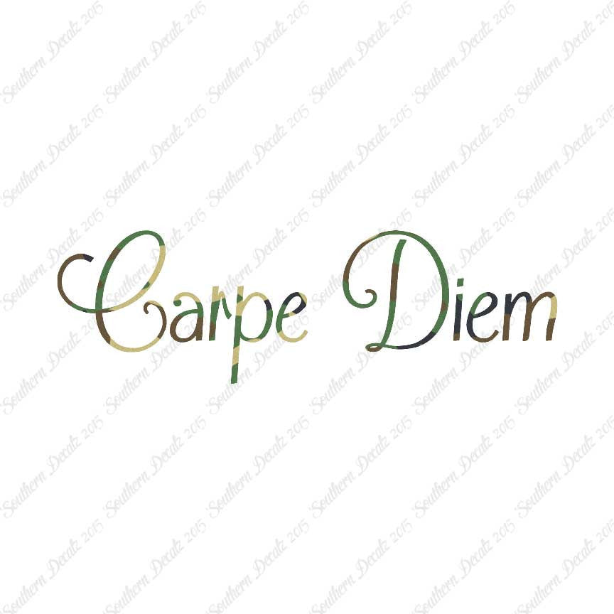 Latin Carpe Diem
