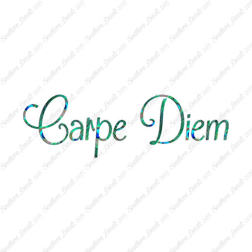 Latin Carpe Diem