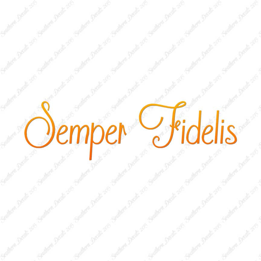 Latin Semper Fidelis