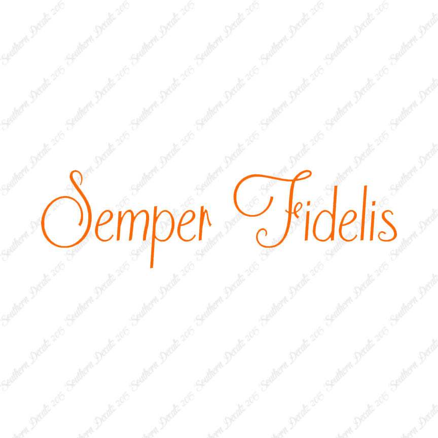 Latin Semper Fidelis