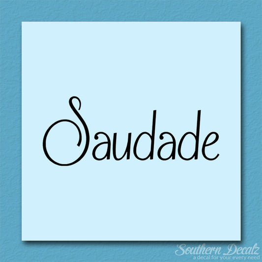 Portugese Saudade