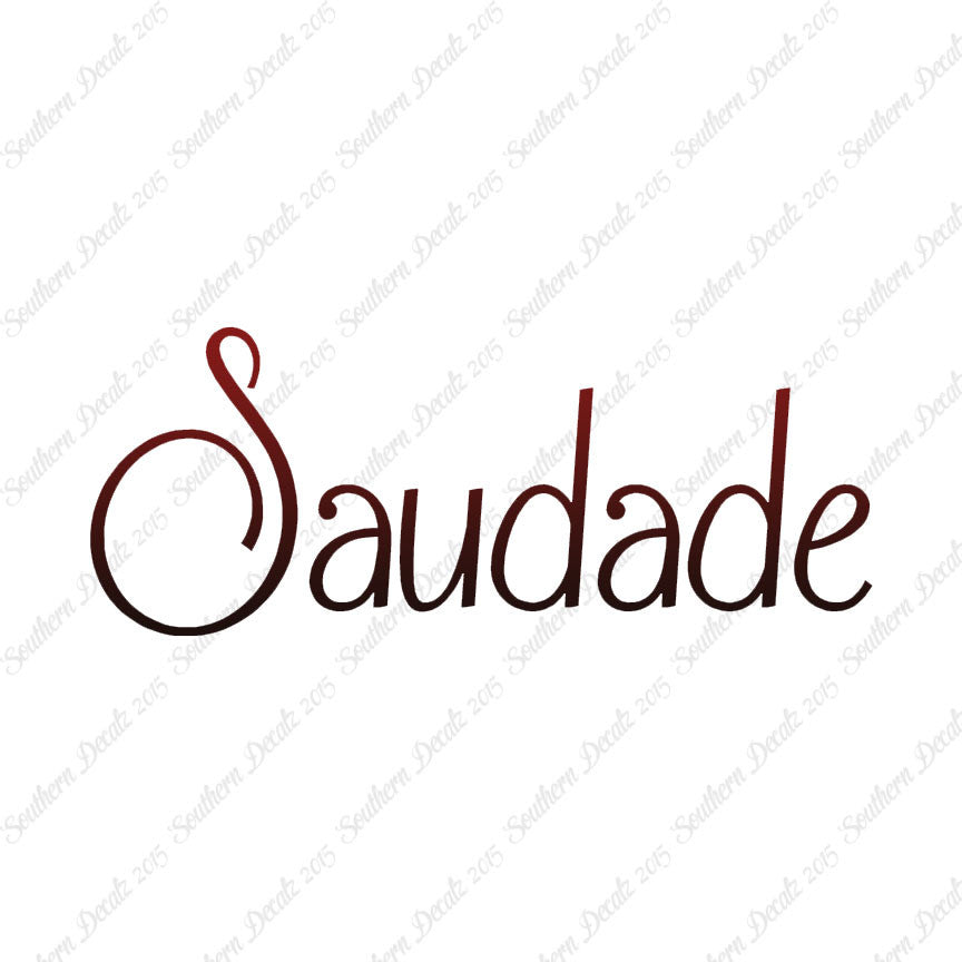 Portugese Saudade