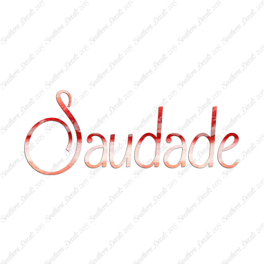 Portugese Saudade