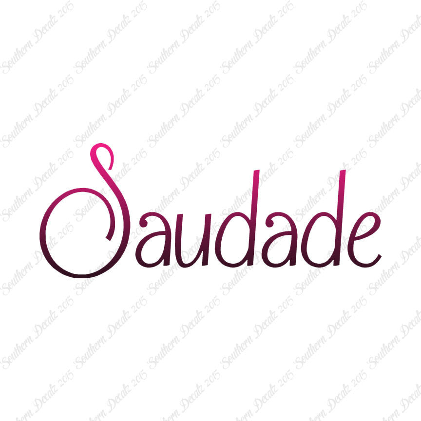 Portugese Saudade