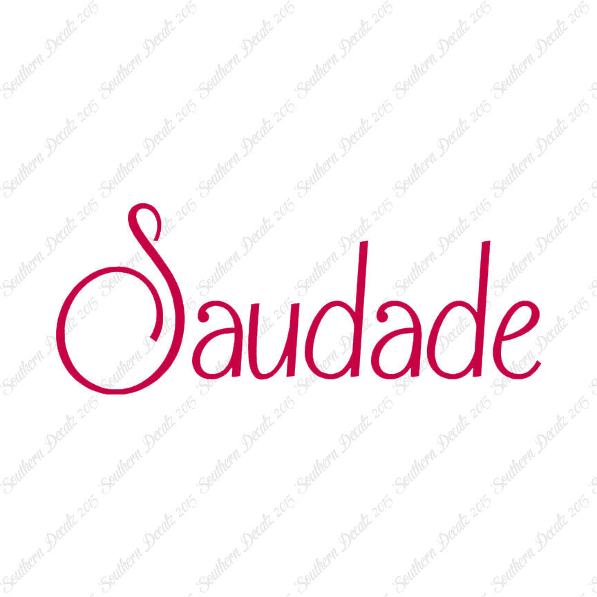Portugese Saudade