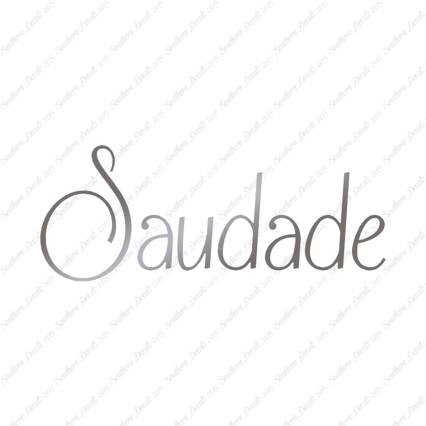 Portugese Saudade