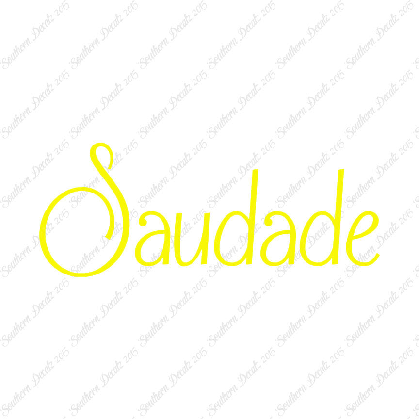 Portugese Saudade