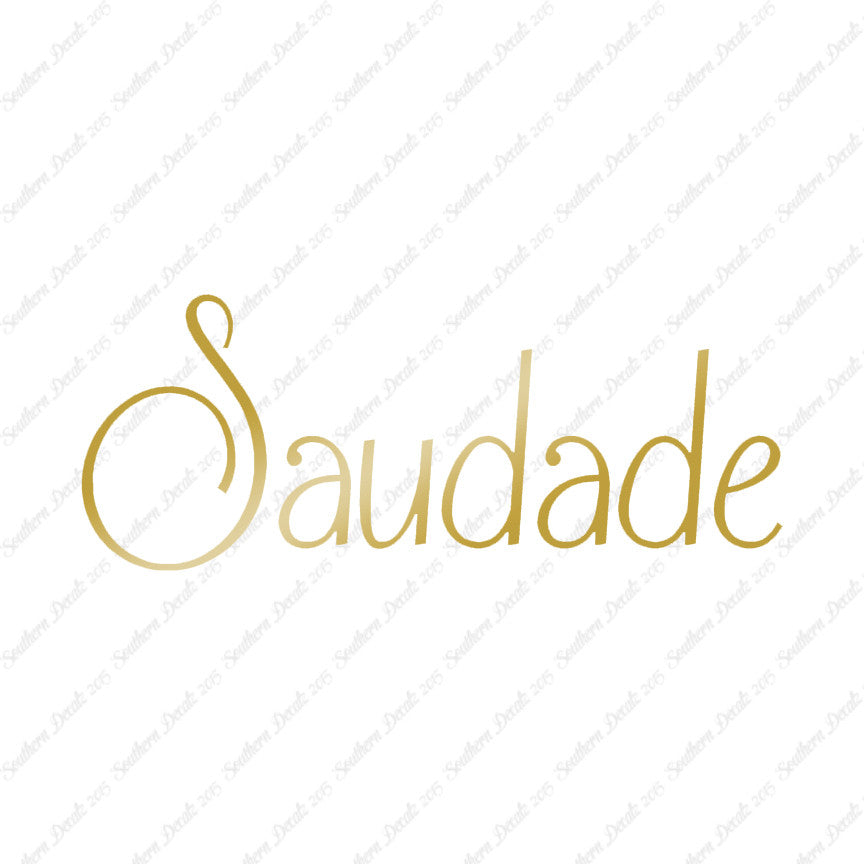 Portugese Saudade
