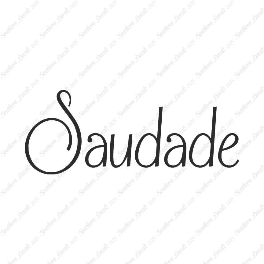 Portugese Saudade