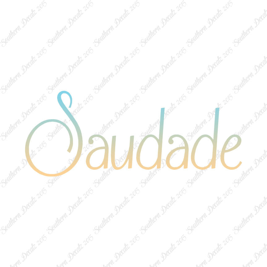 Portugese Saudade