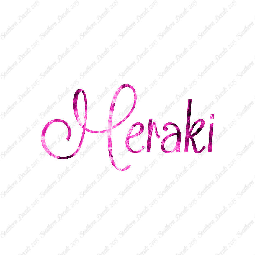Greek Meraki
