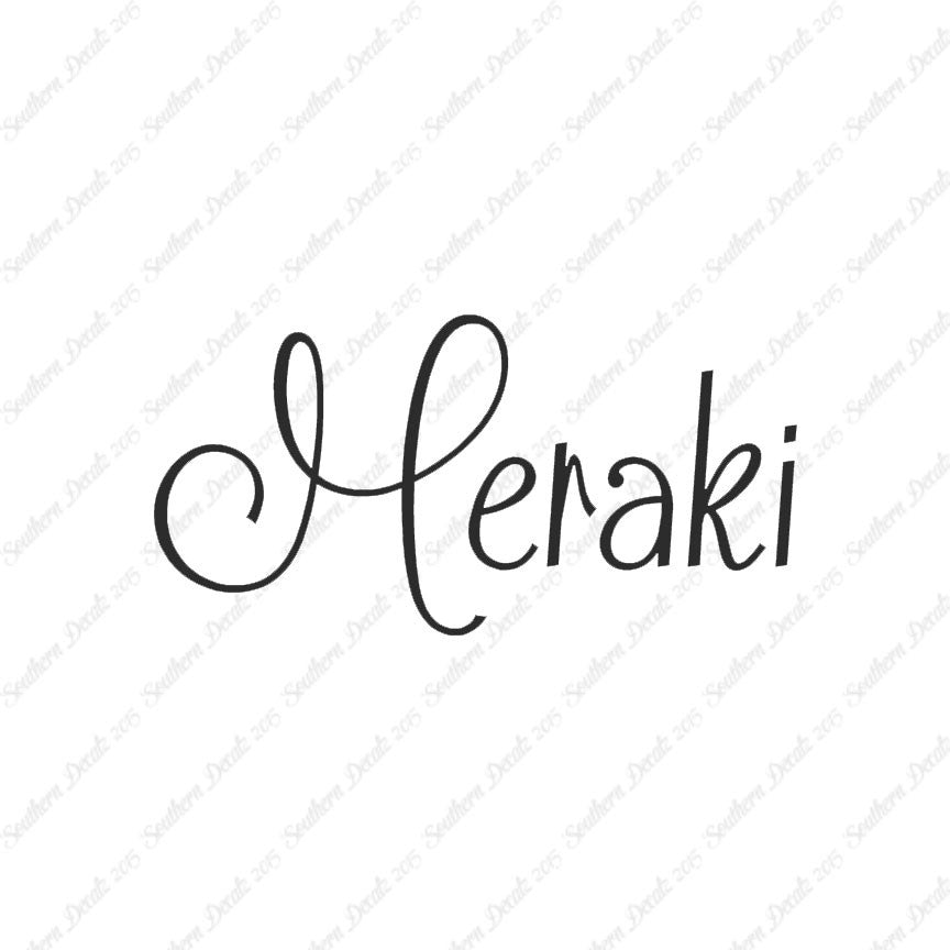 Greek Meraki