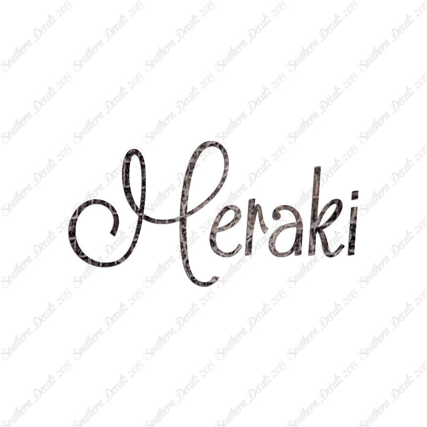Greek Meraki