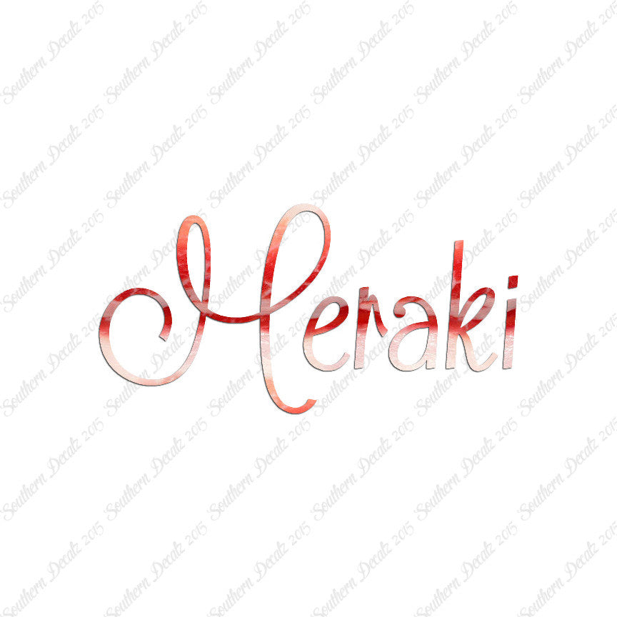 Greek Meraki