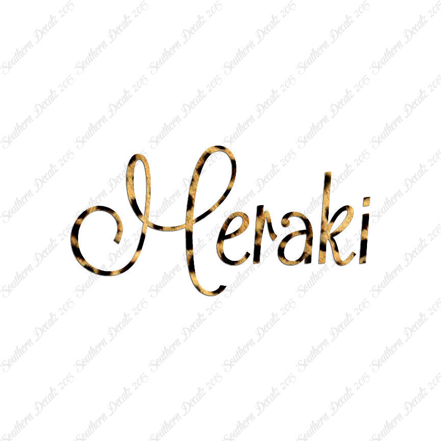 Greek Meraki