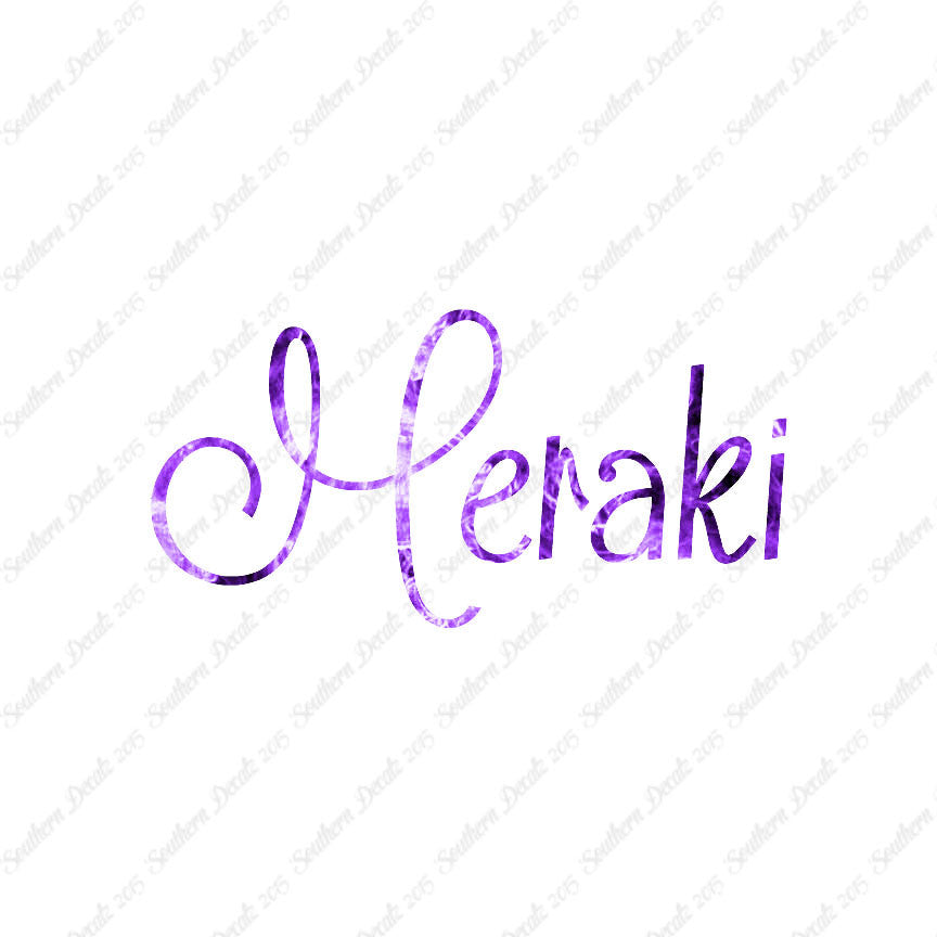 Greek Meraki