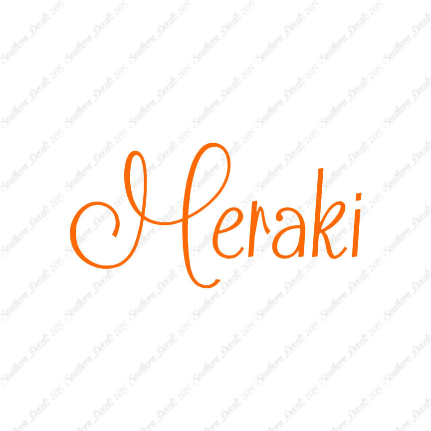 Greek Meraki