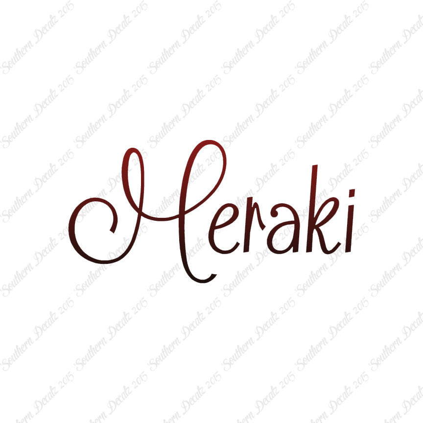 Greek Meraki