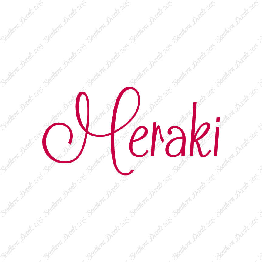 Greek Meraki