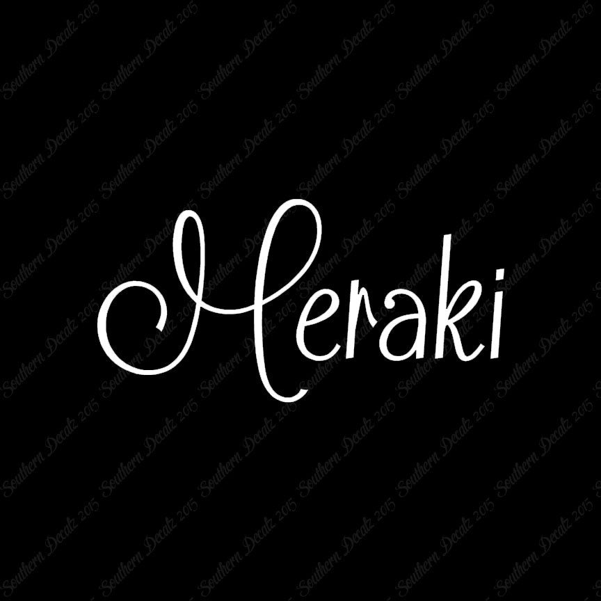 Greek Meraki