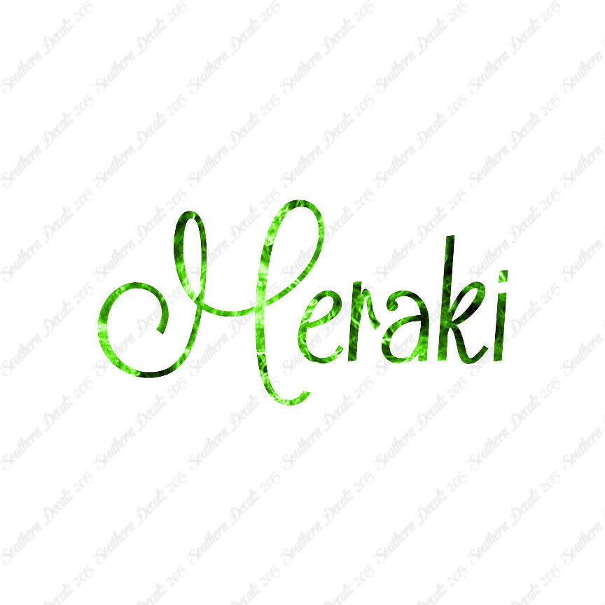 Greek Meraki