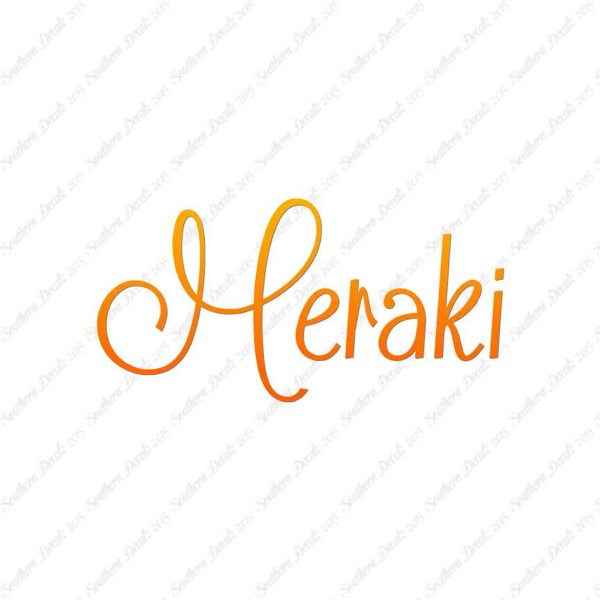 Greek Meraki
