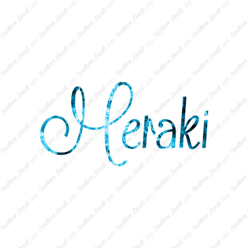 Greek Meraki