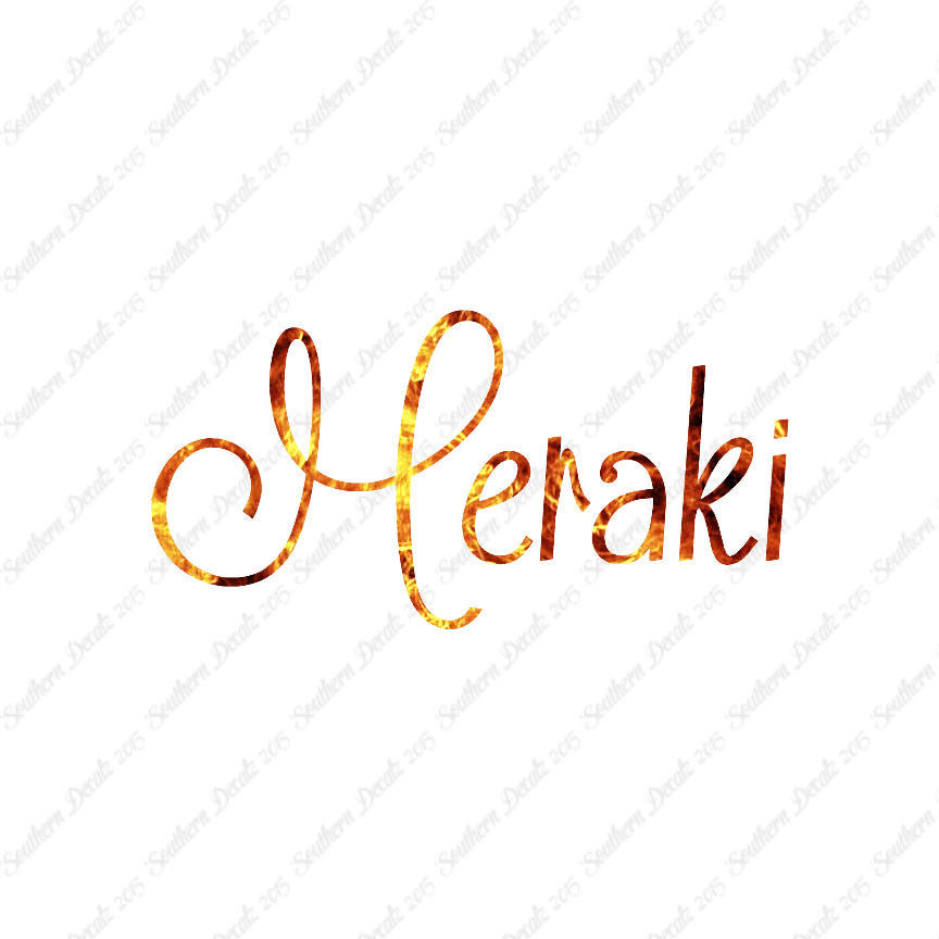 Greek Meraki